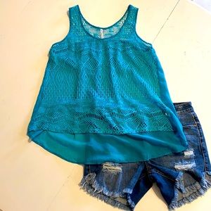 Umgee Teal Top